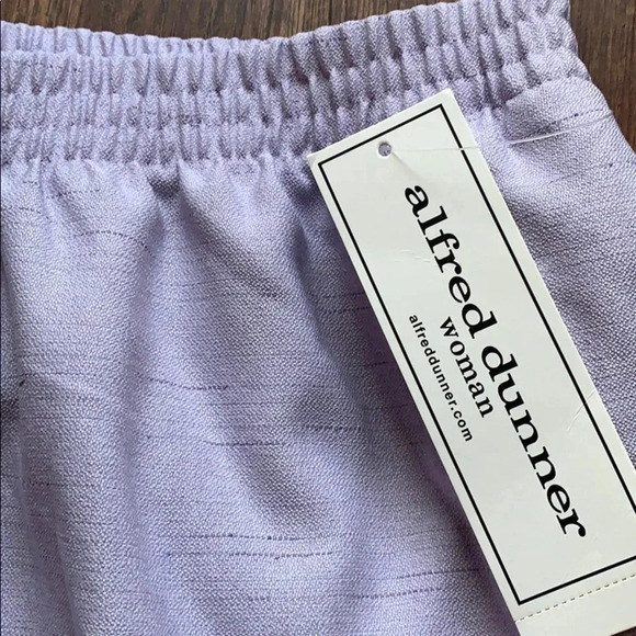 Alfred Dunner Classic Fit Corduroy Pants Lilac Purple Size 22W NWT - Picture 3 of 9